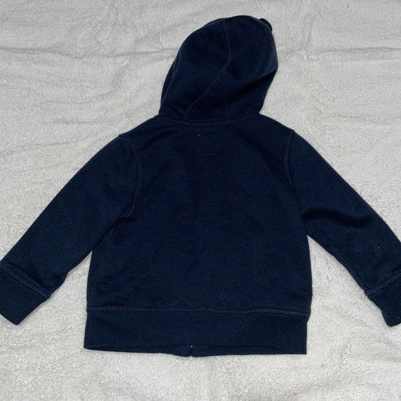 Used | GAP | 12-18 months | jacket fleece | navy blue | like new - Picture 2 of 3